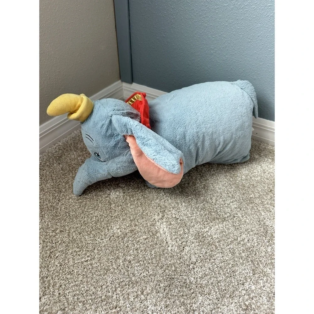 Disney Parks Exclusive Dumbo Pillow Pet Dream Friend Plush Excellent Condition!!